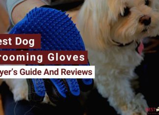 bestd dog Grooming Gloves