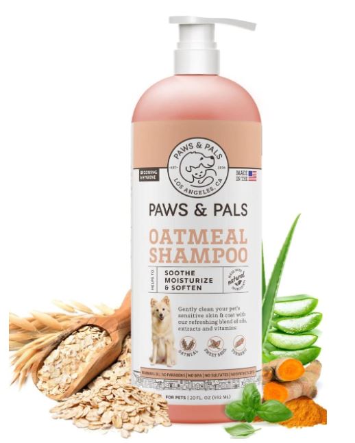 Paws and Pals Dog Shampoo for Dry Itchy Skin